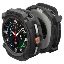 Spigen Rugged Armor - Obudowa do Samsung Galaxy Watch 8 Classic 46 mm (Matte Black)
