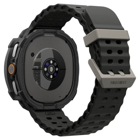 Spigen Rugged Armor - Obudowa do Samsung Galaxy Watch 8 Classic 46 mm (Matte Black)