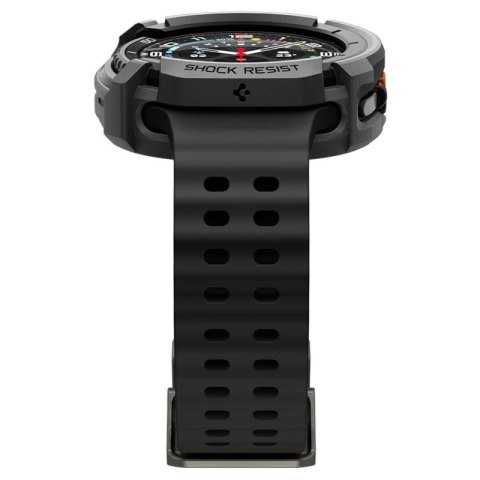 Spigen Rugged Armor - Obudowa do Samsung Galaxy Watch 8 Classic 46 mm (Matte Black)
