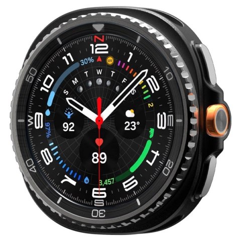 Spigen Rugged Armor - Obudowa do Samsung Galaxy Watch 8 Classic 46 mm (Matte Black)