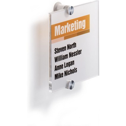 TABLICZKA DURABLE CRYSTAL SIGN 148*148mm