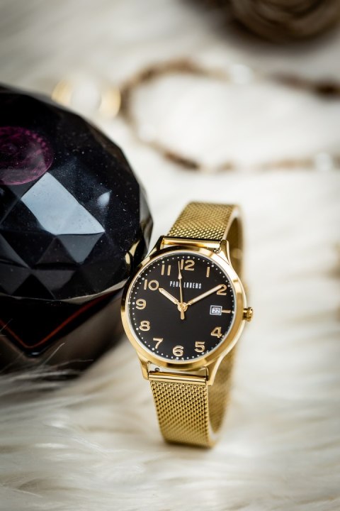 ZEGAREK DAMSKI PAUL LORENS - PL20000B-1D1 (zg572c) + BOX