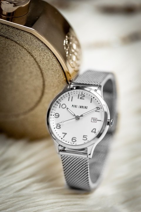 ZEGAREK DAMSKI PAUL LORENS - PL20000B-3C1 (zg572d) + BOX