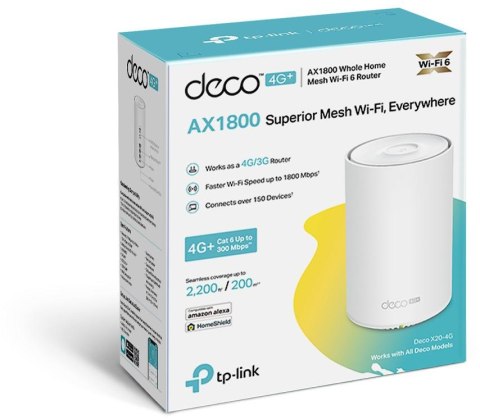 DOMOWY SYSTEM WI-FI MESH TP-LINK DECO Deco X20-4G