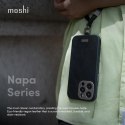 Moshi Napa MagSafe - Skórzane etui iPhone 15 Pro Max (Eggnog White)