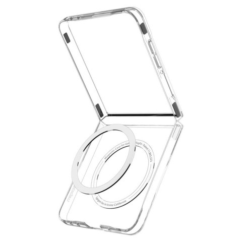 Spigen Airskin Mag MagSafe - Etui do Samsung Galaxy Z Flip 7 (Clear/White)