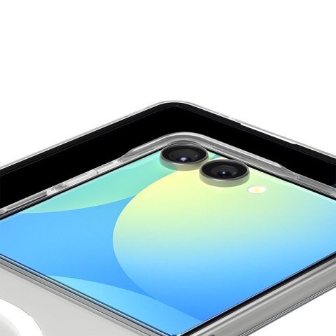 Spigen Airskin Mag MagSafe - Etui do Samsung Galaxy Z Flip 7 (Clear/White)