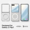 Spigen Airskin Mag MagSafe - Etui do Samsung Galaxy Z Flip 7 (Clear/White)