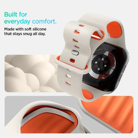 Spigen Nano Pop - Pasek do Apple Watch 44/45/46/49 mm (Orange Beige)