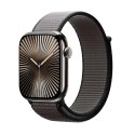 Crong Nylon - Pasek sportowy do Apple Watch 44/45/46/49 mm (Night Grey)