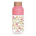 Quokka Ice - Butelka na wodę ecozen 570 ml (Pink Flowers)