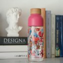 Quokka Ice - Butelka na wodę ecozen 720 ml (Red Flowers)