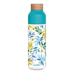 Quokka Ice - Butelka na wodę ecozen 840 ml (Watercolor Leaves)