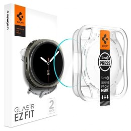 Spigen GLAS.TR EZ FIT 2-Pack - Szkło hartowane do Samsung Galaxy Watch 8 44 mm (2 szt)