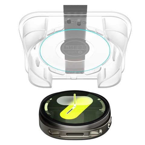 Spigen GLAS.TR EZ FIT 2-Pack - Szkło hartowane do Samsung Galaxy Watch 8 40 mm (2 szt)