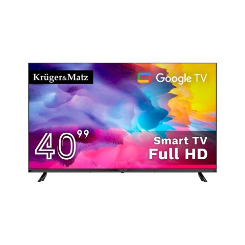 Telewizor Kruger&Matz 40" FHD Google TV 5.0, DVB-T2/S2/T/C H.265 HEVC