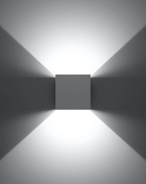 Kinkiet LUCA biały LED IP54