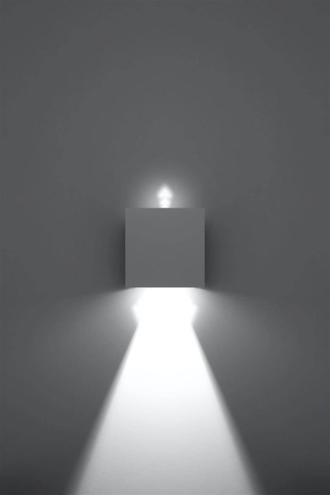 Kinkiet LUCA biały LED IP54