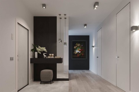 Lampa wisząca QUAD 1 szary