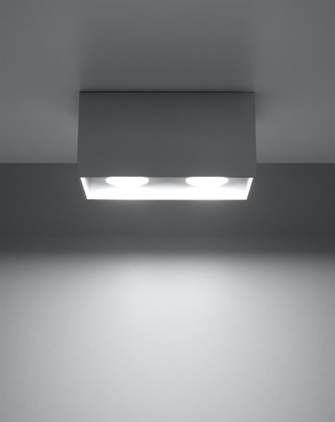 Plafon QUAD MAXI szary