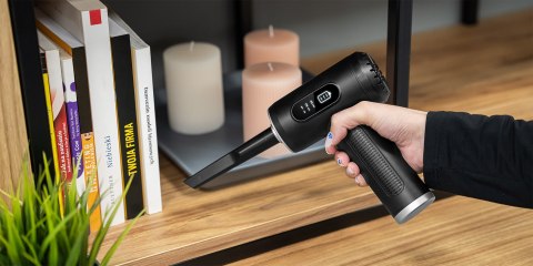 Dmuchawa , kompresor , 3 poziomy , latarka , 75W, 5 końcówek, bateria 6 000 mAh, TEESA