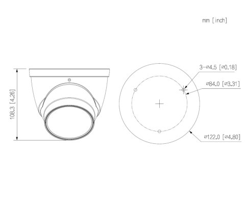 KAMERA IP IPC-HDW3649T-ZS-IL-27135-BLACK Smart Dual Light AcuPick WizSense - 6 Mpx 2.7 ... 13.5 mm - MOTOZOOM DAHUA