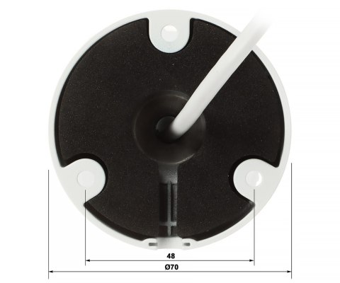 KAMERA IP IPC-HFW2849TL-S-LED-0360B-PRO WizSense WizColor - 8 Mpx 4K UHD 3.6 mm DAHUA