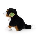 Rappa - Pluszowa realistyczna maskotka Berneński Pies Pasterski siedzący 23 cm Eco-Friendly Soft Collection