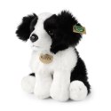 Rappa - Pluszowa realistyczna maskotka Pies Border Collie siedzący 30 cm Eco-Friendly