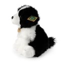 Rappa - Pluszowa realistyczna maskotka Pies Border Collie siedzący 30 cm Eco-Friendly