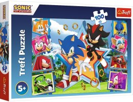 Trefl: Puzzle 100el. - Sonic