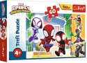 Trefl: Puzzle 60el. - Spider-Man: W świecie Spidey'a
