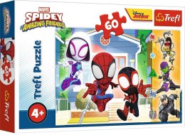 Trefl: Puzzle 60el. - Spider-Man: W świecie Spidey'a