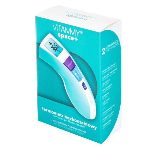 VITAMMY SPACE+ Termometr bezdotykowy do szybkiego i precyzyjnego pomiaru