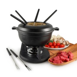 SWISSMAR Fondue LUCERNE, żeliwo, czarny
