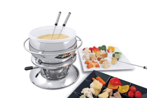 SWISSMAR Fondue ZURI, stal nierdzewna