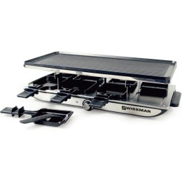 SWISSMAR Raclette GENEVA na 8osób, srebrne