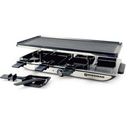 SWISSMAR Raclette GENEVA na 8osób, srebrne