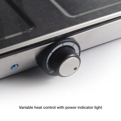 SWISSMAR Raclette GENEVA na 8osób, srebrne