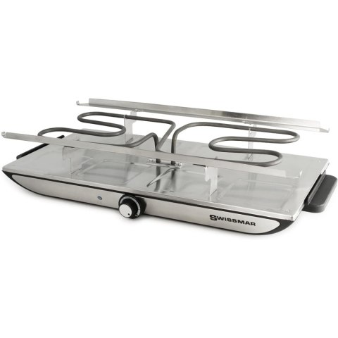 SWISSMAR Raclette GENEVA na 8osób, srebrne