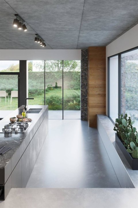 Plafon MERIDA 3 czarny