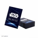 Asmodee Star Wars: Unlimited Art Sleeves Double Sleeving Pack - Space Blue Deck sleeve