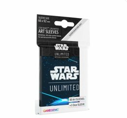 Asmodee Star Wars: Unlimited Art Sleeves - Space Blue Deck Box