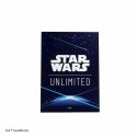 Asmodee Star Wars: Unlimited Art Sleeves - Space Blue Deck Box