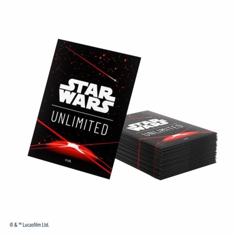 Asmodee Star Wars: Unlimited Art Sleeves - Space Red Deck sleeve