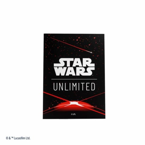 Asmodee Star Wars: Unlimited Art Sleeves - Space Red Deck sleeve