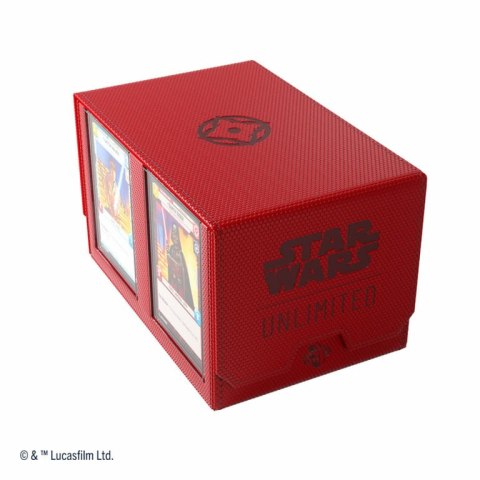 Asmodee Star Wars: Unlimited Double Deck Pod - Red Deck Box