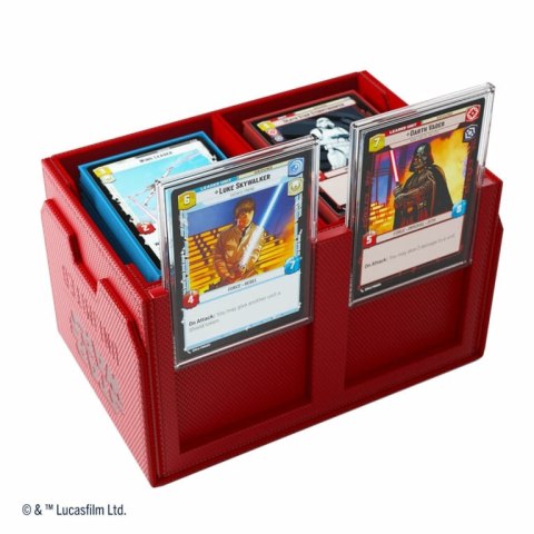 Asmodee Star Wars: Unlimited Double Deck Pod - Red Deck Box