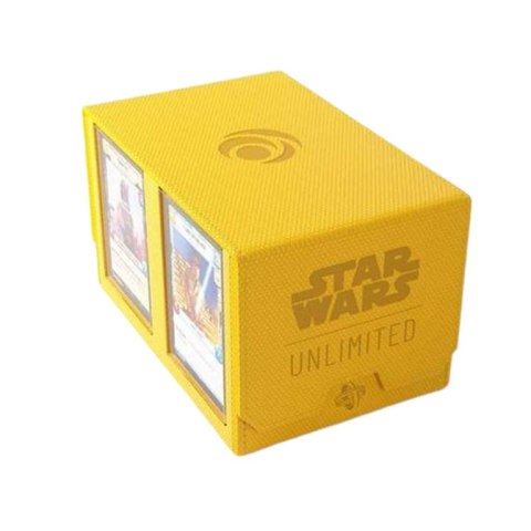 Asmodee Star Wars: Unlimited Double Deck Pod - Yellow Deck Box
