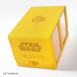 Asmodee Star Wars: Unlimited Double Deck Pod - Yellow Deck Box